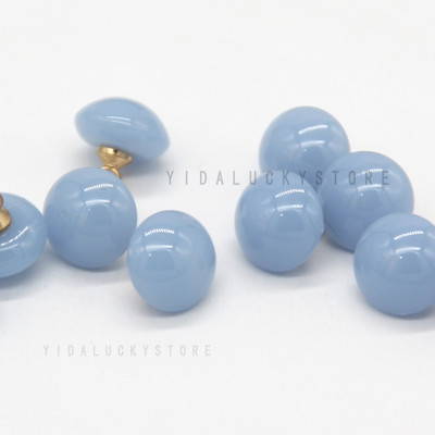 HENGC 10 mm mazs bērnu krekls jauks krāsains pērļu pogas apģērbam Kāzu kleita sēņu dekoratīvie šūšanas piederumi.