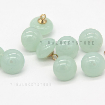 HENGC 10 mm mazs bērnu krekls jauks krāsains pērļu pogas apģērbam Kāzu kleita sēņu dekoratīvie šūšanas piederumi.