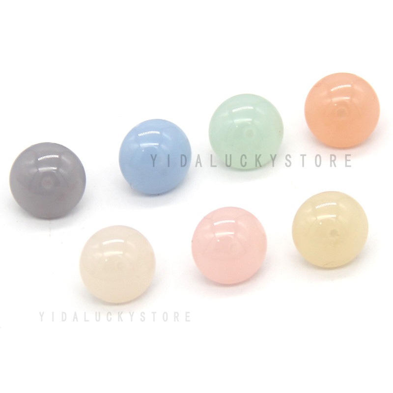HENGC 10 mm mazs bērnu krekls jauks krāsains pērļu pogas apģērbam Kāzu kleita sēņu dekoratīvie šūšanas piederumi.