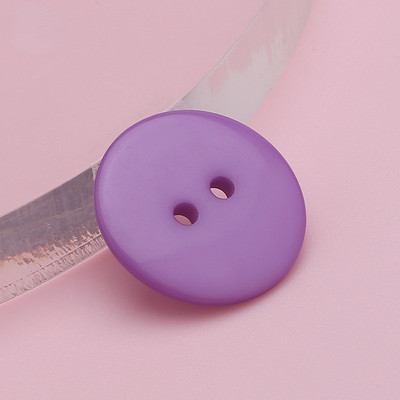 9–30 mm daugiaspalvis dvigubų akių mygtukas, apvalus dervos siuvimo mygtukas, skirtas „pasidaryk pats“ Scrapbooking drabužių megztinio palto priedai
