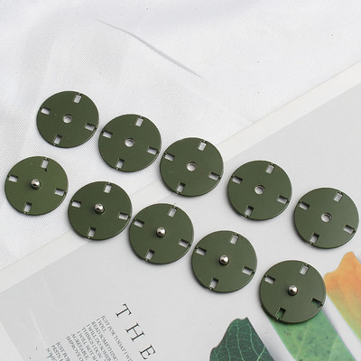 10 tk Metallivärvi varjatud pandlaga mantel Tuulejope sulejope tarvikud Väikese lõhnaga stiilis nähtamatud klõpsatusega nööbid