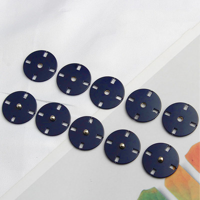 10 tk Metallivärvi varjatud pandlaga mantel Tuulejope sulejope tarvikud Väikese lõhnaga stiilis nähtamatud klõpsatusega nööbid