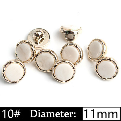 5/10 gab. Pērļu kātu pogas Plastmasas apģērba apģērba krekla poga DIY mēteļa aproču pogas šūšanai Scrapbooking apģērbu aksesuāri