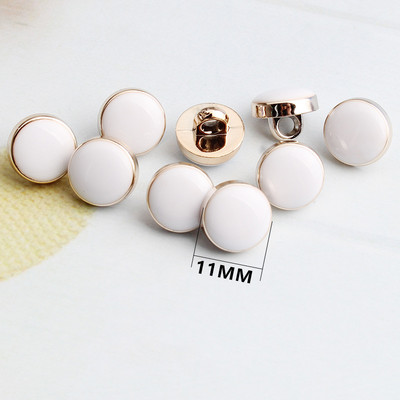 5/10 gab. Pērļu kātu pogas Plastmasas apģērba apģērba krekla poga DIY mēteļa aproču pogas šūšanai Scrapbooking apģērbu aksesuāri