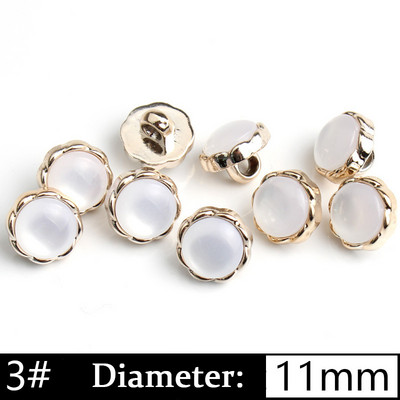 5/10 gab. Pērļu kātu pogas Plastmasas apģērba apģērba krekla poga DIY mēteļa aproču pogas šūšanai Scrapbooking apģērbu aksesuāri