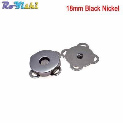 Metāla Magnētiski Spraudītes Pogas Rokassomu Maks Maks Amatniecības Somas Daļas Aksesuāri 15mm 18mm 4 Krāsas