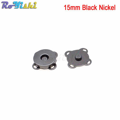 Metāla Magnētiski Spraudītes Pogas Rokassomu Maks Maks Amatniecības Somas Daļas Aksesuāri 15mm 18mm 4 Krāsas