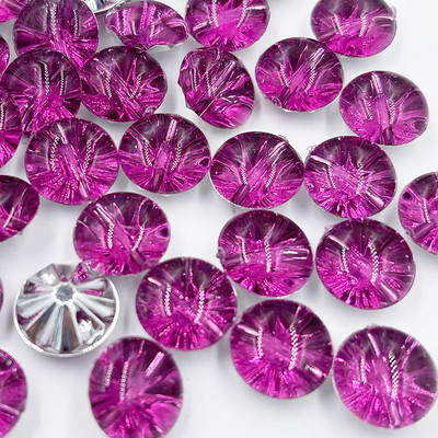 Jaunas 50 GAB caurspīdīgas plastmasas pogas, puslode, 13 mm, šūšanas amatniecība PT377