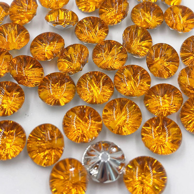 Jaunas 50 GAB caurspīdīgas plastmasas pogas, puslode, 13 mm, šūšanas amatniecība PT377