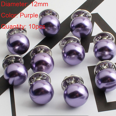 10 tk Nööbid Naiste särk Pross Nööbid Turvapärl Rhinestone Pross Nööbid DIY Riietus Kleit Mantel Kampsun Särgi Dekoratsioon