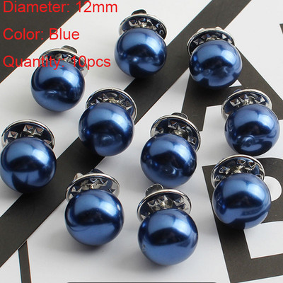 10 tk Nööbid Naiste särk Pross Nööbid Turvapärl Rhinestone Pross Nööbid DIY Riietus Kleit Mantel Kampsun Särgi Dekoratsioon