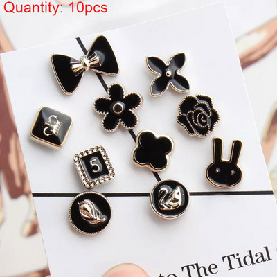 10 tk Nööbid Naiste särk Pross Nööbid Turvapärl Rhinestone Pross Nööbid DIY Riietus Kleit Mantel Kampsun Särgi Dekoratsioon