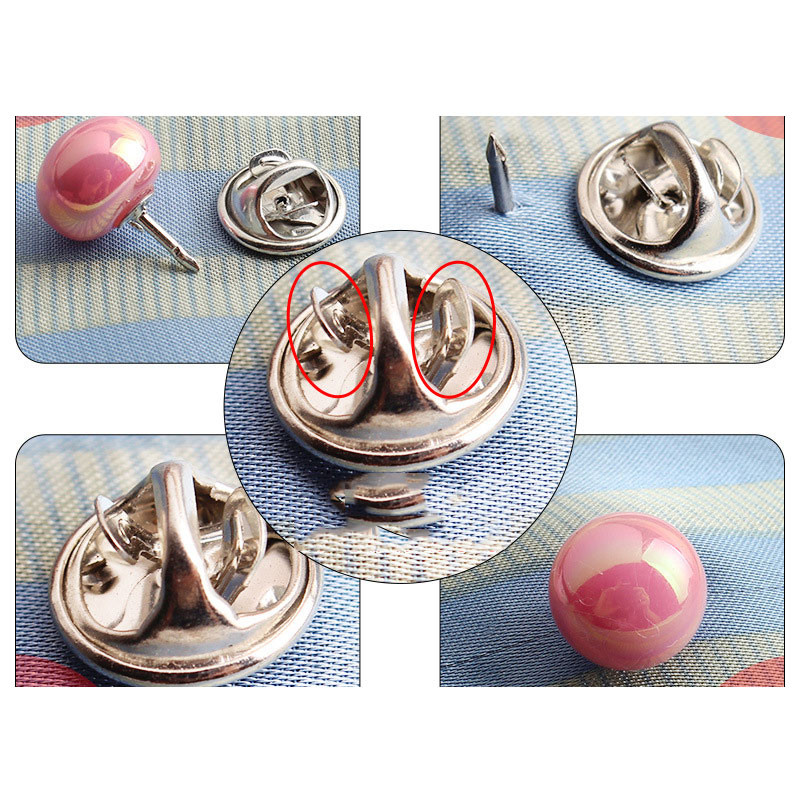 10 tk Nööbid Naiste särk Pross Nööbid Turvapärl Rhinestone Pross Nööbid DIY Riietus Kleit Mantel Kampsun Särgi Dekoratsioon