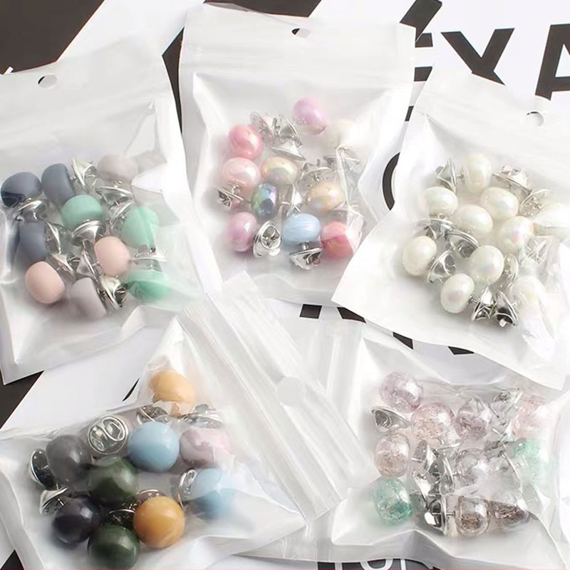 10 tk Nööbid Naiste särk Pross Nööbid Turvapärl Rhinestone Pross Nööbid DIY Riietus Kleit Mantel Kampsun Särgi Dekoratsioon