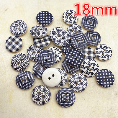 30 gab. Koka piecstaru zvaigžņu mīlestības poga DIY, rokām darināts albums kāzu dekorēšanai, šūšanas piederumi