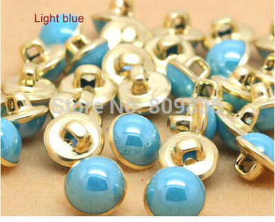 40 τμχ/παρτίδα Μέγεθος: 10mm Κουμπιά απομίμησης μετάλλου καραμέλας Κουμπιά ραψίματος κορμού για ένδυμα (ss-631)