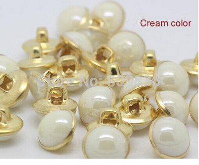 40 τμχ/παρτίδα Μέγεθος: 10mm Κουμπιά απομίμησης μετάλλου καραμέλας Κουμπιά ραψίματος κορμού για ένδυμα (ss-631)