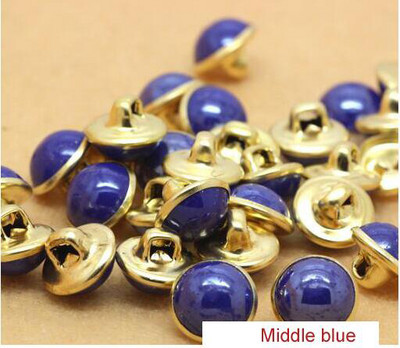 40 τμχ/παρτίδα Μέγεθος: 10mm Κουμπιά απομίμησης μετάλλου καραμέλας Κουμπιά ραψίματος κορμού για ένδυμα (ss-631)