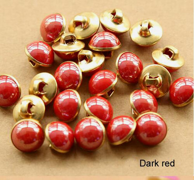 40 τμχ/παρτίδα Μέγεθος: 10mm Κουμπιά απομίμησης μετάλλου καραμέλας Κουμπιά ραψίματος κορμού για ένδυμα (ss-631)