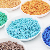 Mini pogas 3 mm rokdarbi, sveķi, plastmasa, 2 caurumi, poga, kas paredzēta DIY amatniecībai, karikatūras lelles, apģērbi, apavi, albumi, apģērbu šūšana.