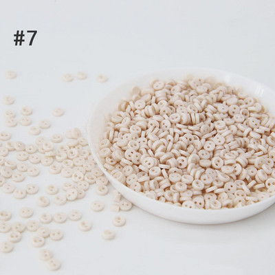 Mini pogas 3 mm rokdarbi, sveķi, plastmasa, 2 caurumi, poga, kas paredzēta DIY amatniecībai, karikatūras lelles, apģērbi, apavi, albumi, apģērbu šūšana.