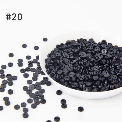 Mini pogas 3 mm rokdarbi, sveķi, plastmasa, 2 caurumi, poga, kas paredzēta DIY amatniecībai, karikatūras lelles, apģērbi, apavi, albumi, apģērbu šūšana.