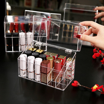 40 Grid 24 Grid Lipstick Stand Θήκη Makeup Organizer Storage Box Κραγιόν Display Stand Θήκη για καλλυντικά κοσμήματα Box Organizer