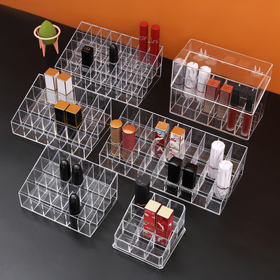 40 Grid 24 Grid Lipstick Stand Θήκη Makeup Organizer Storage Box Κραγιόν Display Stand Θήκη για καλλυντικά κοσμήματα Box Organizer