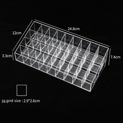 40 Grid 24 Grid Lipstick Stand Θήκη Makeup Organizer Storage Box Κραγιόν Display Stand Θήκη για καλλυντικά κοσμήματα Box Organizer