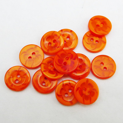 75GAB 13,5 MM Caurspīdīgi sajaukti ziedi Forma Krāsoti SVEĶI Pogas Mētelis Zābaki Šūšana Apģērbi Aksesuāri Dekorācijas Fit R-135-