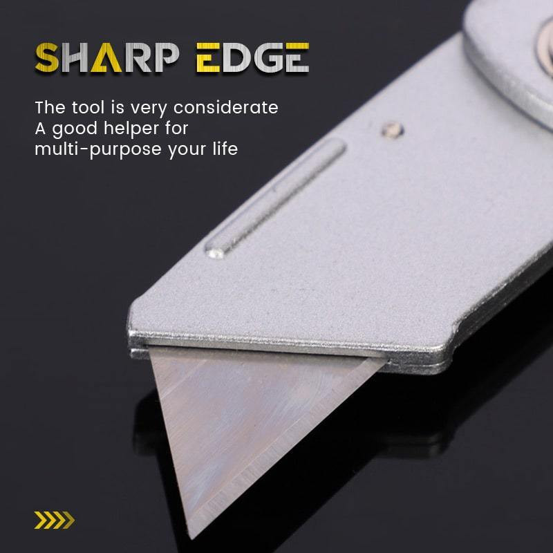 Saliekams nažu komplekts Nerūsējošā tērauda nazis griešanas kastes papīram Elektriskais kabelis Ātri nomaināms asmens nazis