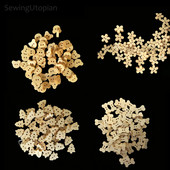 100GAB Dabiska krāsa Jauka karikatūra koka poga bērniem Šūšanas pogas Apģērbi Aksesuāri Koka amatniecība Dekorācijas DIY