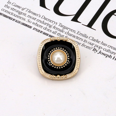 18/21/25 мм Модни кръгли перлени копчета Ризи Пластмасови копчета Дамски ризи Декоративни катарами Аксесоари