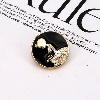 18/21/25 мм Модни кръгли перлени копчета Ризи Пластмасови копчета Дамски ризи Декоративни катарами Аксесоари