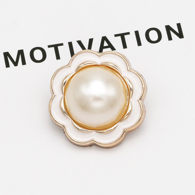 18/21/25 мм Модни кръгли перлени копчета Ризи Пластмасови копчета Дамски ризи Декоративни катарами Аксесоари