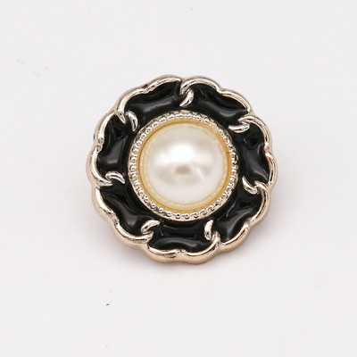 18/21/25 мм Модни кръгли перлени копчета Ризи Пластмасови копчета Дамски ризи Декоративни катарами Аксесоари