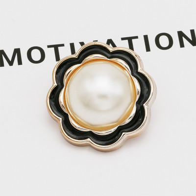 18/21/25 мм Модни кръгли перлени копчета Ризи Пластмасови копчета Дамски ризи Декоративни катарами Аксесоари