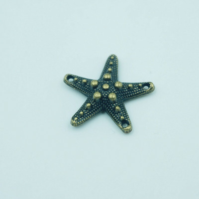 12 mm reljefinė Starfish Star apyrankė drabužis kniedės dangtelis Stud diržas odinis rankinis krepšys kepurė Batai džinsai kaukė Piniginės priedai