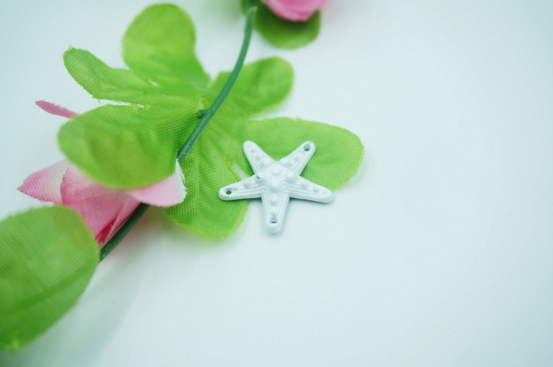 12 mm reljefinė Starfish Star apyrankė drabužis kniedės dangtelis Stud diržas odinis rankinis krepšys kepurė Batai džinsai kaukė Piniginės priedai