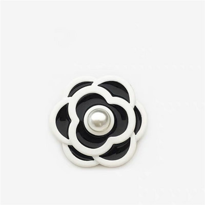 10gab 18/23mm vintage metāla pogas sieviešu apģērbu šūšanai Aksesuāri Mētelis Jaka Krekls Dekoratīvās pērļu ziedu pogas