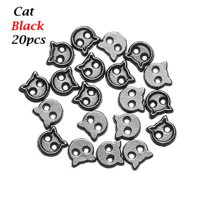 20 τμχ Μίνι κούκλα με κουμπιά DIY Ρούχα κούκλας 5 χιλιοστών Μεταλλική πόρπη φράουλα με σχέδιο Διακόσμηση πόρπες για 1/6 κούκλα Χειροποίητη διακόσμηση ραπτικής