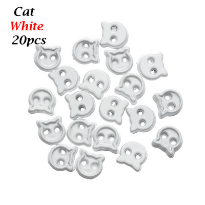 20 τμχ Μίνι κούκλα με κουμπιά DIY Ρούχα κούκλας 5 χιλιοστών Μεταλλική πόρπη φράουλα με σχέδιο Διακόσμηση πόρπες για 1/6 κούκλα Χειροποίητη διακόσμηση ραπτικής