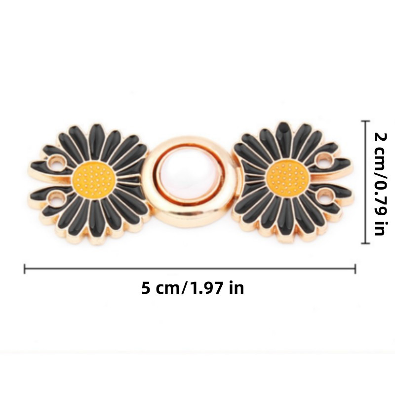 4/2/1Gb Atkārtoti lietojamas Metāla pogas Pērļu spiedpogas Bikses Piespraudes Ievelkamās Pogas Uzšujamās Sprādzes Džinsi Perfekti Pieguļ Samazina vidukli