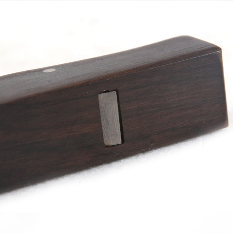 1 vnt. „Pasidaryk pats“ kietos odos pjaustytuvas Afrikos juodmedžio medžio pagrindo įrankio plokštuma skiver nuožulnios pjovimo odos pjovimo įrankių peilis