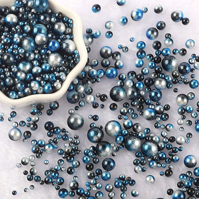 10 g bez cauruma pērļu imitācijas krelles, nejauši sajauktas 3–10 mm apaļas ABS pērlītes rokdarbiem DIY amatniecībai rotaslietu izgatavošanas dekors E0614