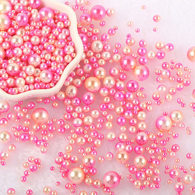 10 g bez cauruma pērļu imitācijas krelles, nejauši sajauktas 3–10 mm apaļas ABS pērlītes rokdarbiem DIY amatniecībai rotaslietu izgatavošanas dekors E0614