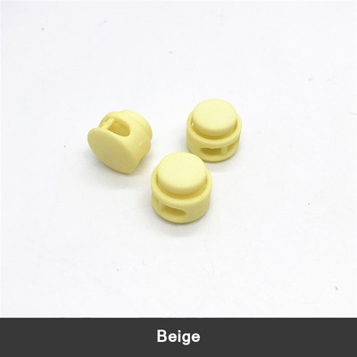 30/50Pcs 6mm Πλαστική πόρπη με ελατήριο με πώμα καπέλο ελαστικό σχοινί Κλείδωμα με κορδόνι προσαρμογή Κλιπ κλειδαριάς πόρπη DIY Αξεσουάρ σφιγκτήρα κορδονιών