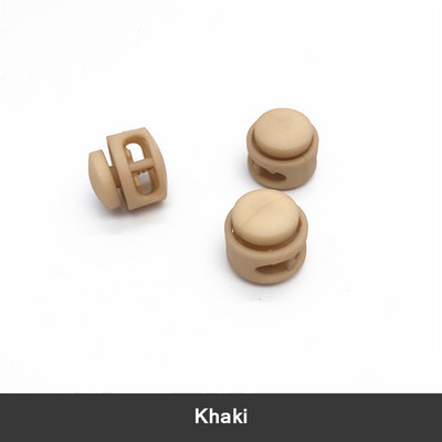 30/50Pcs 6mm Πλαστική πόρπη με ελατήριο με πώμα καπέλο ελαστικό σχοινί Κλείδωμα με κορδόνι προσαρμογή Κλιπ κλειδαριάς πόρπη DIY Αξεσουάρ σφιγκτήρα κορδονιών