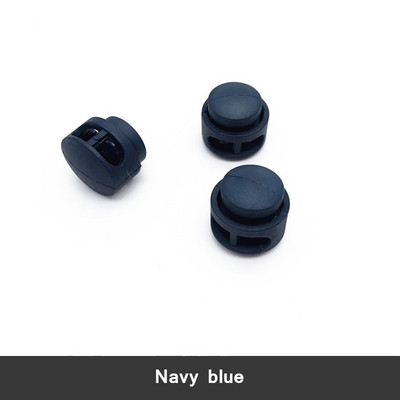 30/50Pcs 6mm Πλαστική πόρπη με ελατήριο με πώμα καπέλο ελαστικό σχοινί Κλείδωμα με κορδόνι προσαρμογή Κλιπ κλειδαριάς πόρπη DIY Αξεσουάρ σφιγκτήρα κορδονιών