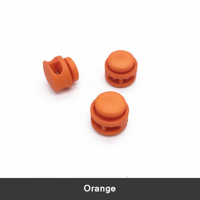 30/50Pcs 6mm Πλαστική πόρπη με ελατήριο με πώμα καπέλο ελαστικό σχοινί Κλείδωμα με κορδόνι προσαρμογή Κλιπ κλειδαριάς πόρπη DIY Αξεσουάρ σφιγκτήρα κορδονιών